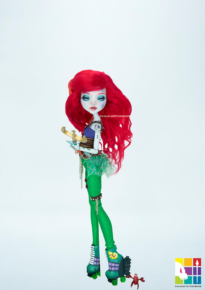 OOAK Bratzillaz Meygana Broomstix  Red hair doll, Custom monster high  dolls, Monster high dolls